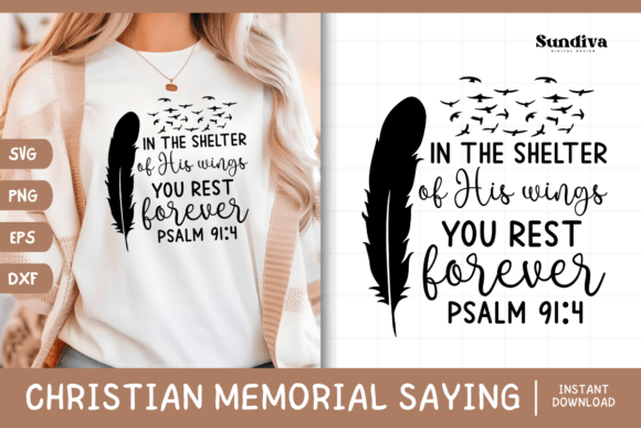 Christian Memorial Quote SVG 15