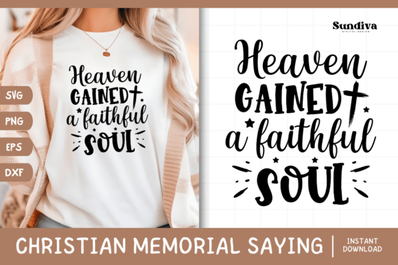 Christian Memorial Quote SVG 18: Graphics for Meaningful Crafts
