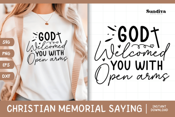 Christian Memorial Quote SVG 22: Graphics for Crafts & Meaningful Digital Products