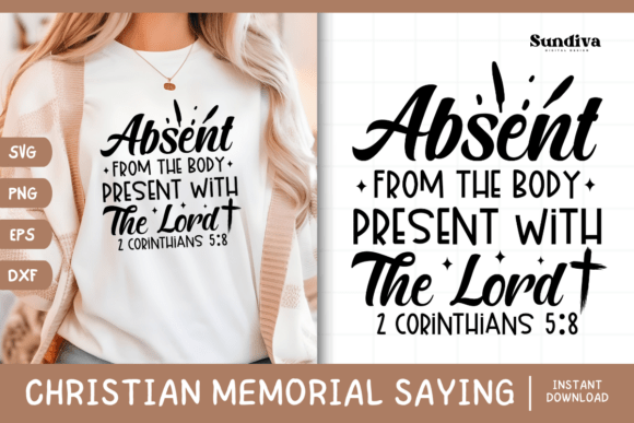Christian Memorial Quote SVG 26: Graphics for Meaningful Crafts