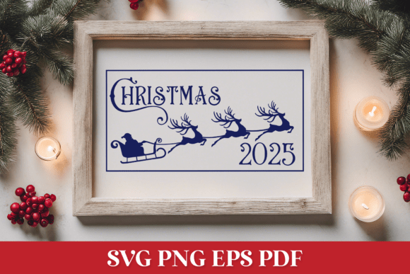 Christmas 2025 Quote SVG: Graphics for Crafts & Seasonal Branding