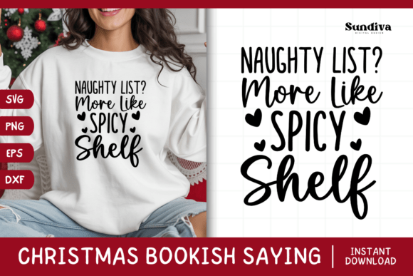 Christmas Bookish Quote SVG 11: Graphics for Crafts-Driven Branding