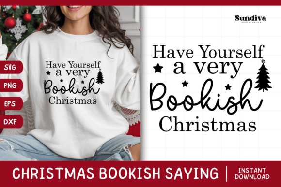 Christmas Bookish Quote SVG 20