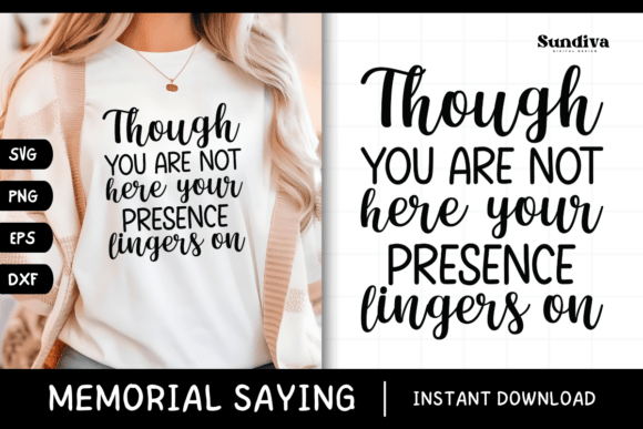 Heartfelt Memorial Quote SVG 38: Graphics for Meaningful Crafts