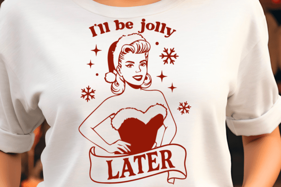 Jolly Snarky Christmas Quote SVG